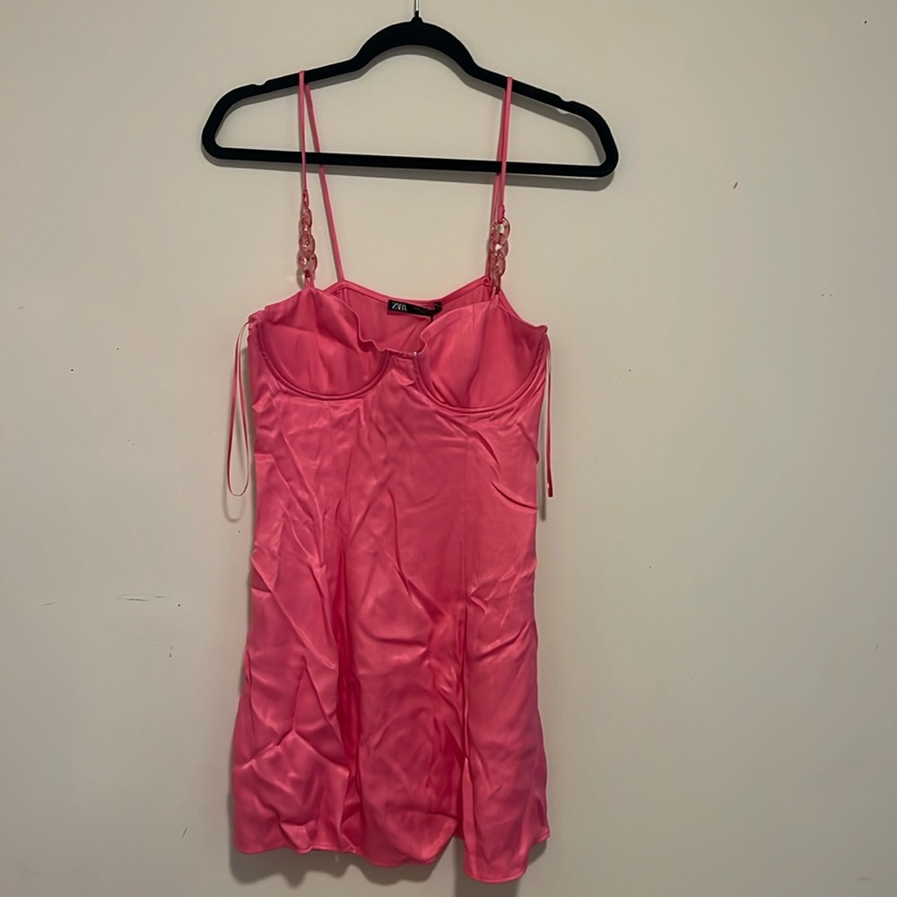 Pink Zara Mini Dress
